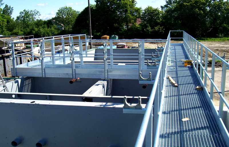 Municipal wastewater treatment plant