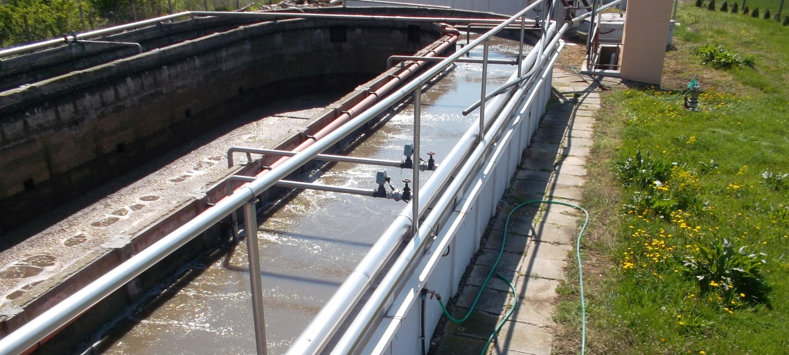 Wastewater treatment plant reconstruction